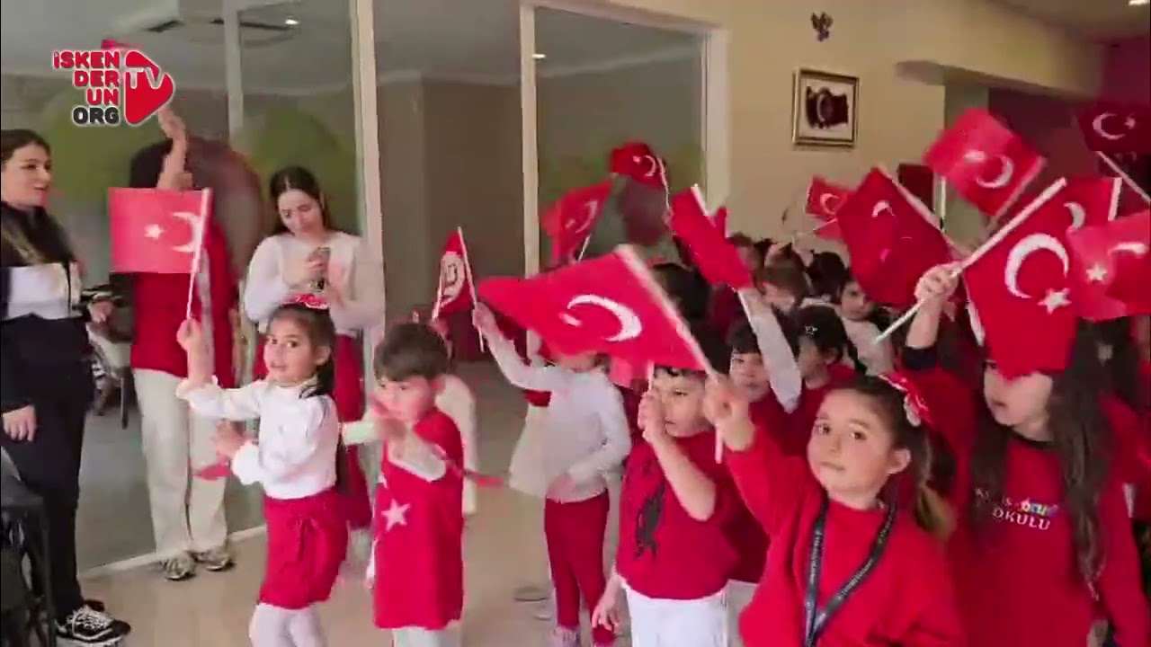 Yükseliş Çocuk Anaokulu’nda Kırmızı-Beyaz Coşku