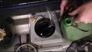 How to siphon fuel out of a modern car