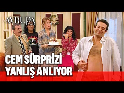 Cem, sürpriz doğum gününe uygunsuz yakalandı - Avrupa Yakası