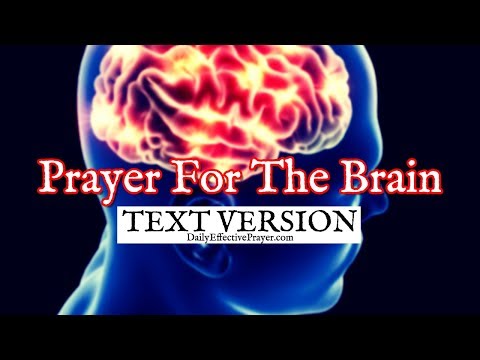 Prayer For The Brain (Text Version - No Sound)