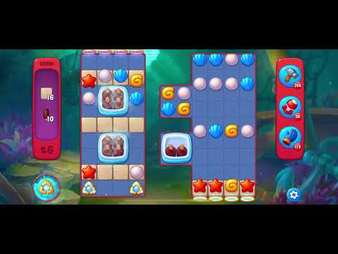 Fishdom Hard level 10091 no boosters フィッシュダム ハード