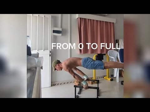 INCREDIBLE 4-months planche progression/From 0 to Hero