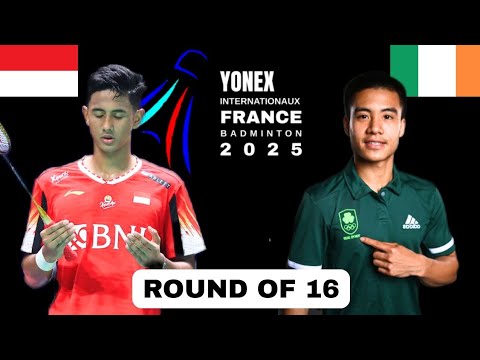 Alwi Farhan (INA) VS Nhat Nguyen (IRE) | French Open 2025 | R16