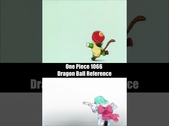 One Piece Episode 1066 references Dragon Ball Z's most endearing