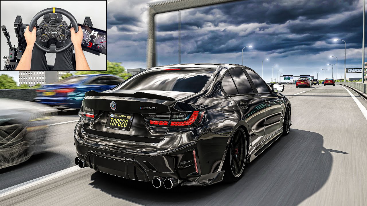 BMW M340i No Hesi Traffic Cut Up | Assetto Corsa