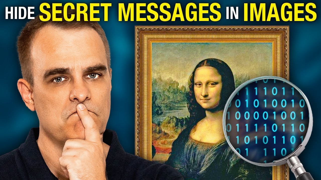 Hide secret files in music and photos (just like Mr Robot)