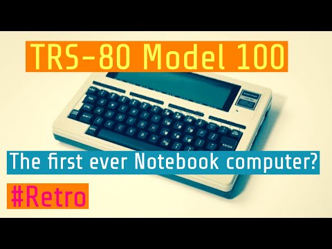 TRS-80 Model 100 - The first notebook computer you've never heard of!