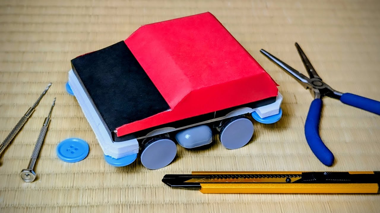 100円ショップの商品だけでJCJCタイムアタック用のマシン作れる説