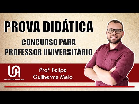 UNIVERSITY PROFESSOR SELECTION PROCESS - TEACHING TEST TIPS | UA! | Prof. Felipe Melo