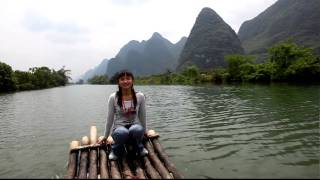 Video : China : River boat song, YangShuo - video