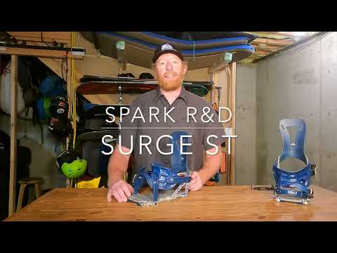 Spark R&D Surge ST Splitboard Bindings - Guide Tested by Brian Mac of Engearment