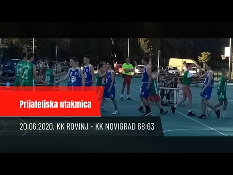 KK Rovinj - KK Novigrad (Pretkadeti, prijateljska utakmica 20.06.2020) - CIJELA UTAKMICA