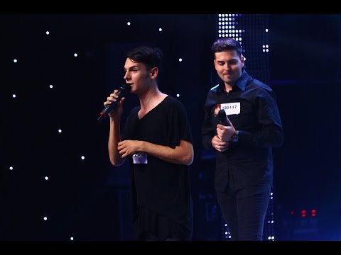Take That - Rule The World. Vezi aici cum cântă Răzvan Encuna şi Stoian Alexandru, la X Factor!