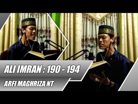 TILAWAH SURAH ALI-IMRAN : 190-194 | IRAMA JIHARKAH