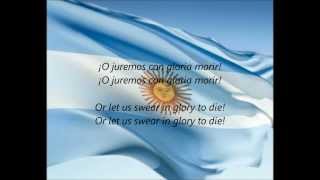 Argentine National Anthem - &quot;Himno Nacional Argentino&quot; (ES/EN)