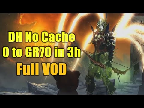 No Cache DH lvl 1 to GR70 in ~3h Season 28 Start Test Run