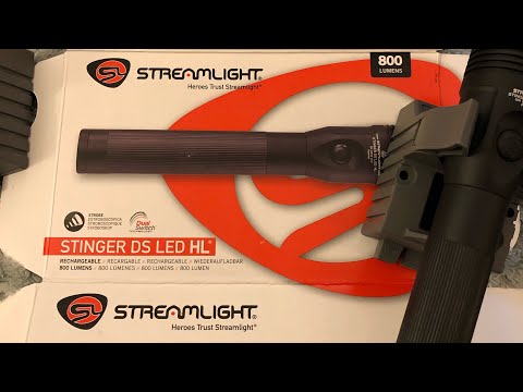 Streamlight Stinger DS LED HL Police/Tactical Duty Flashlight Review