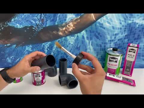 Baumaxxe® Anwendung I Tangit PVC-U / C / ABS Reiniger und PVC U Plus Kleber richtig anwenden