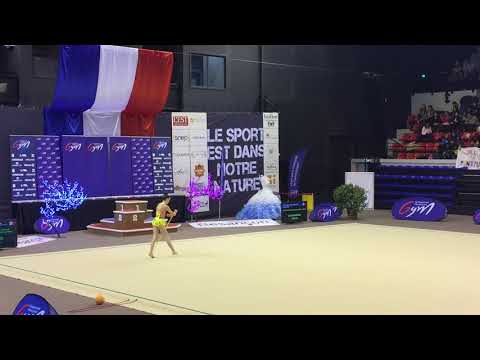 Clara Bonzo - Nat C 12/13 ans - France Besançon 2018