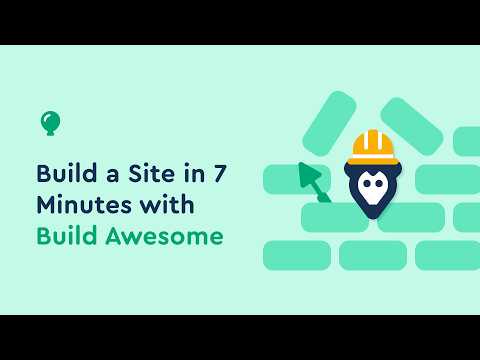 Build a Web Site in 7 Minutes with Build Awesome | Demo