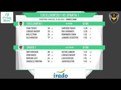 Excelsior'20 1 v Sparta 1