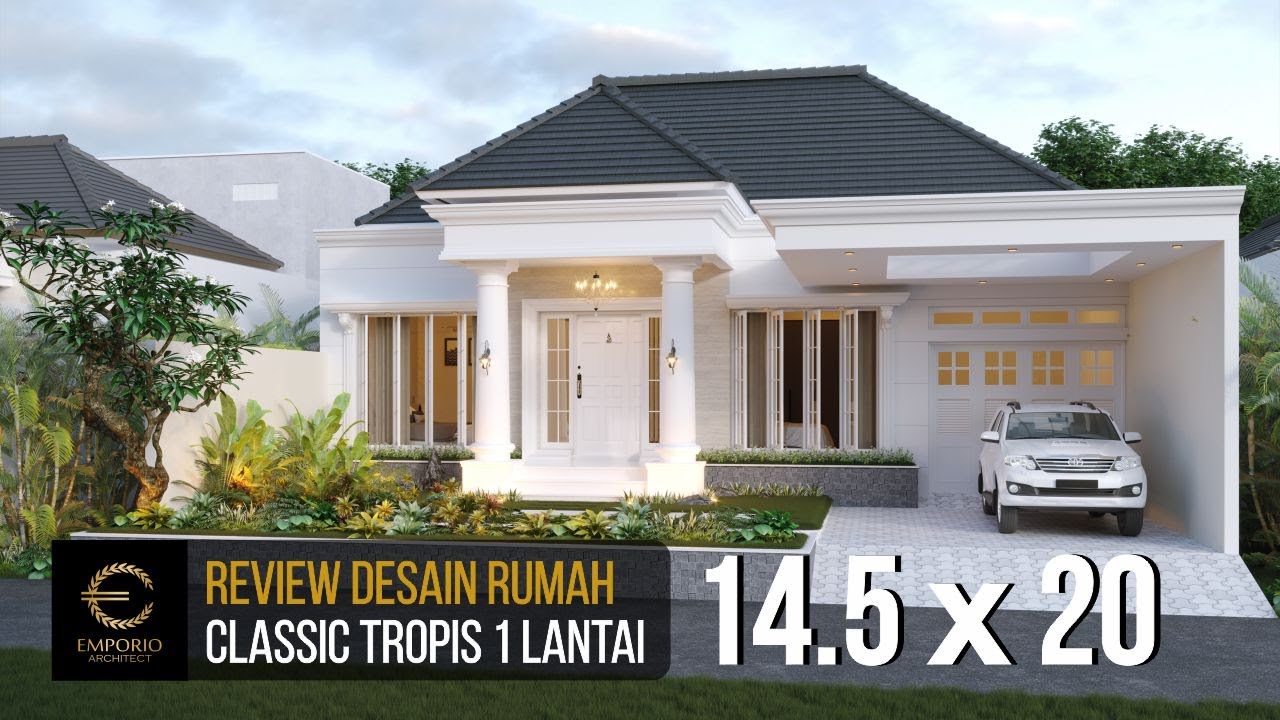 Video 3D Mrs. Lellyta Classic House 1 Floor Design 