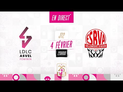LFB 2022-2023 J12 | Lyon - Villeneuve d'Ascq | Match complet
