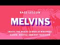 MELVINS - The Brain Center At Whipple's Bass Lesson w/TAB