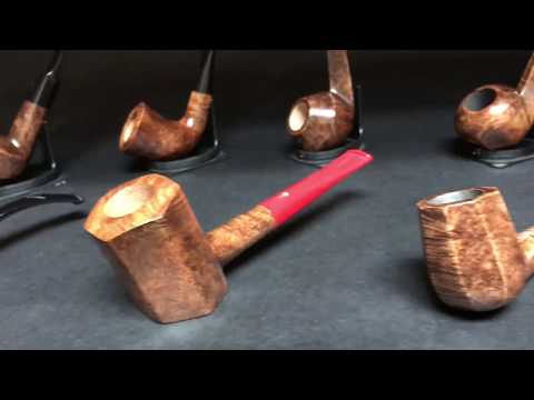 *SOLD* New Mastro Geppetto Liscia Grade 2 Pipes at MilanTobacco.com (Turn on Closed Captions [CC])