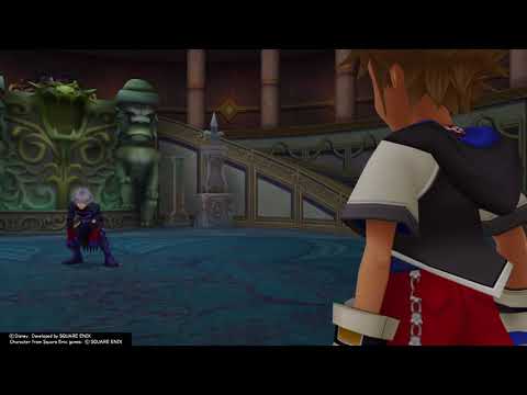 Kingdom Hearts Final Mix (PS4) Cutscene #136 Sora Defeats Riku