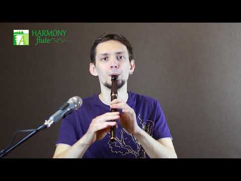 HarmonyFlute - Whistle A rosewood. Butterfly