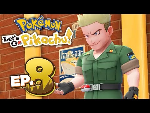 IL TERZO CAPOPALESTRA: LT SURGE! - Pokémon Let's Go Pikachu ITA #08