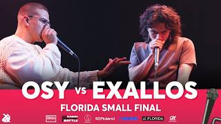 OSY 🇫🇷 vs EXALLOS 🇨🇴 | Florida Beatbox Battle 2026 | SMALL FINAL