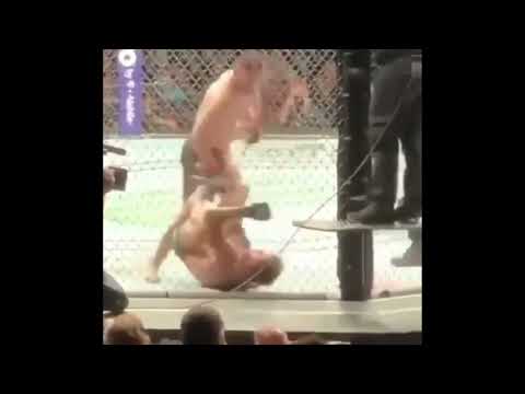 Crowd reaction to Khabib MAULING Conor McGregor