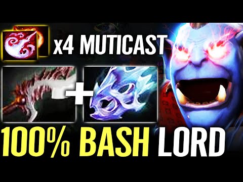 🔥 OGRE MAGI Abyssal Blade + Moonshard Offlane Build — x4 Multicast Stun 100% BASH LORD Dota 2 Pro