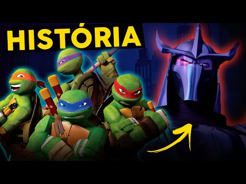 História COMPLETA || Tartarugas Ninjas 2012