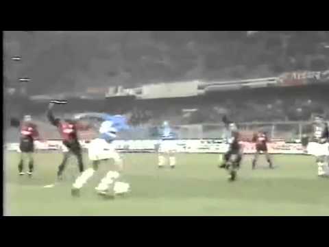 Serie A 1994-1995, day 14 Sampdoria - Cagliari 5-0 (Lombardo, 2 Gullit, R.Mancini, C.Bellucci)