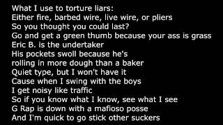 Kool G Rap - Death Wish (Lyrics)