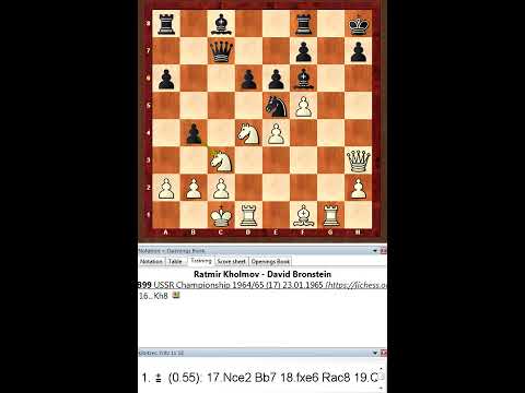 Kholmov vs Bronstein