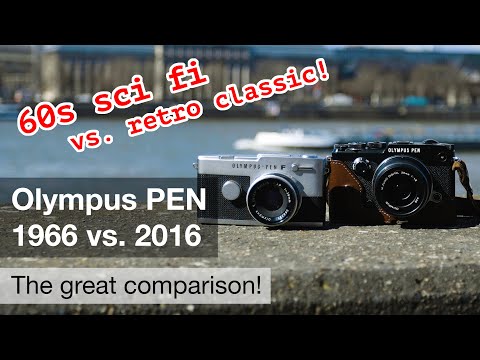 Olympus PEN-F vs. PEN-FT – digital vs. analog – camera review & comparison