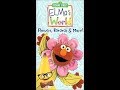 Elmo's World: Flowers, Bananas & More (2000 VHS)