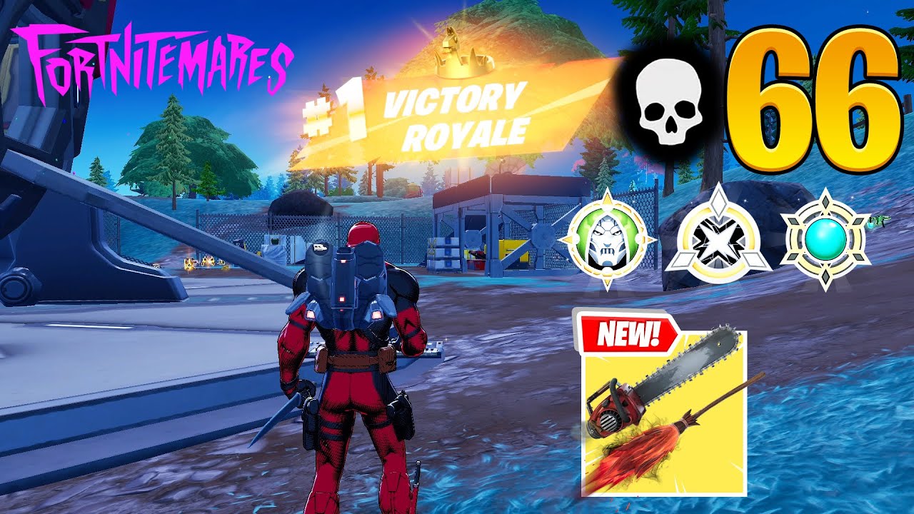 66 Elimination Solo Vs Squads "NEW FORTNITEMARE UPDATE" Gameplay Wins (Fortnite Chapter 5)