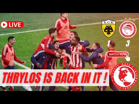 AEK vs OLYMPIACOS 1-3 | FIRST DERBY WIN FOR THRYLOS !