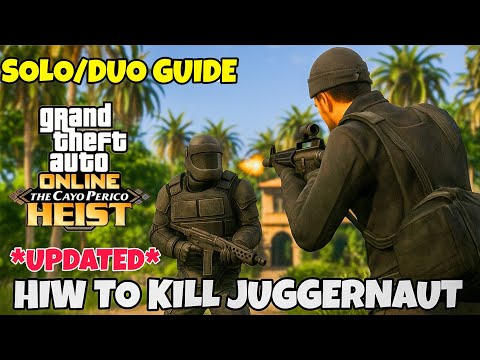 GTA ONLINE How to Kill the Juggernaut Fast in Cayo Perico Heist!"