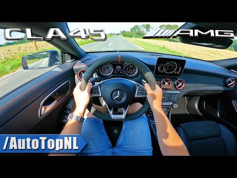 Mercedes CLA 45 AMG Shooting brake POV Test Drive by AutoTopNL