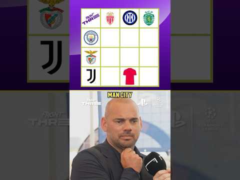 WESLEY SNEIJDER vs FOOTBALL TIC TAC TOE 🤩 #playstation #ad #shorts #soccer