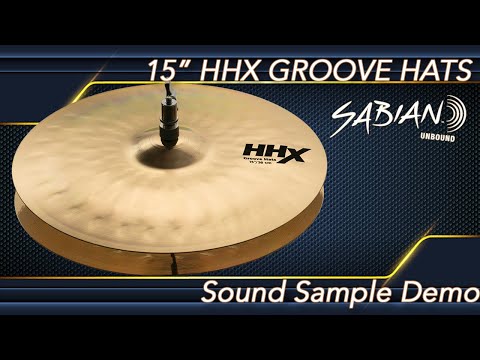Sabian 15" HHX Groove Hats Demo! #sabian #sabiancymbals
