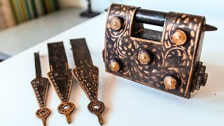 Solving The ANCIENT Lock Puzzle!!