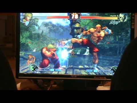 KefkaRoz (Ke) vs Shau (Sa) Dreamhack Winter 2009 SF4
