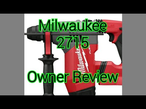 Milwaukee 2715 Rotary Hammer Drill Review